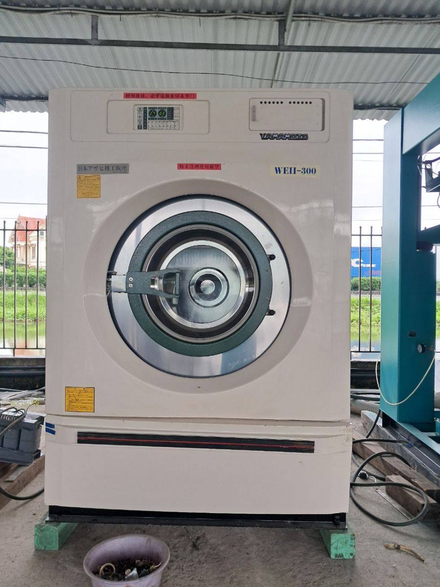 Máy giặt công nghiệp giảm chấn 30kg hiệu Yamamoto